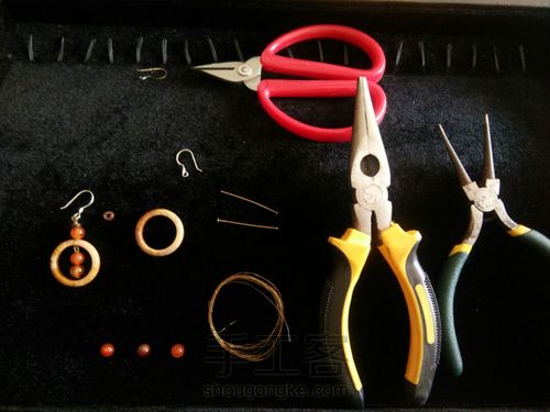 【原创】小昭(小清新复古风耳环) 第1步