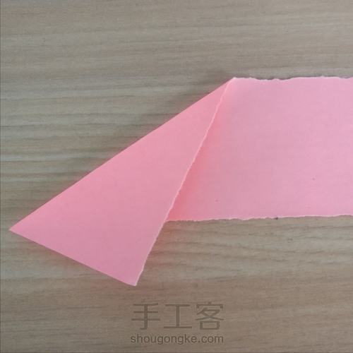 超简单折纸玫瑰第二弹 第2步