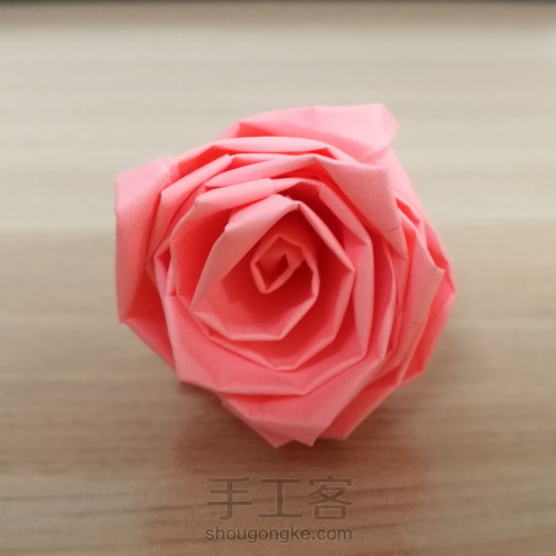 超简单折纸玫瑰第二弹 第8步
