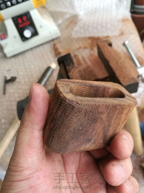 实木打磨zorro打火机外套 第14步