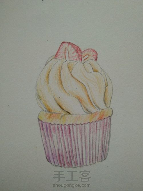 食物蛋糕 第2步