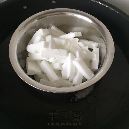 蜜蜡手工香皂制作教学 第6步