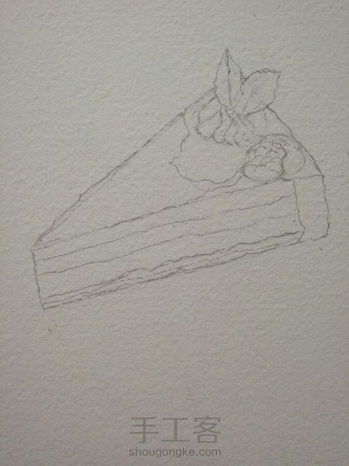 草莓慕斯 第1步