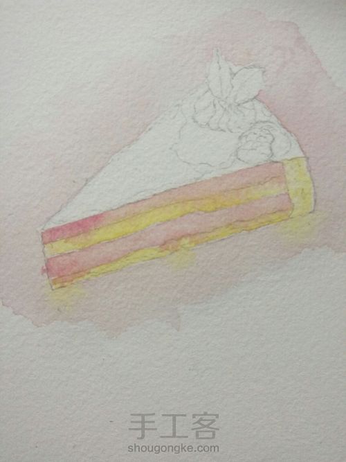 草莓慕斯 第2步