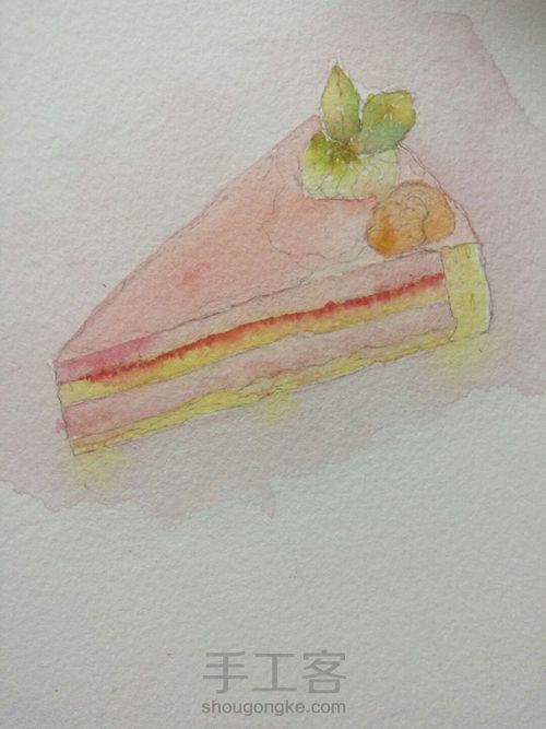 草莓慕斯 第4步