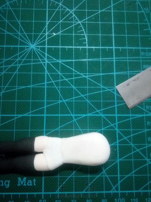 东方栀子粘土手办教程·礼堂栀 第12步