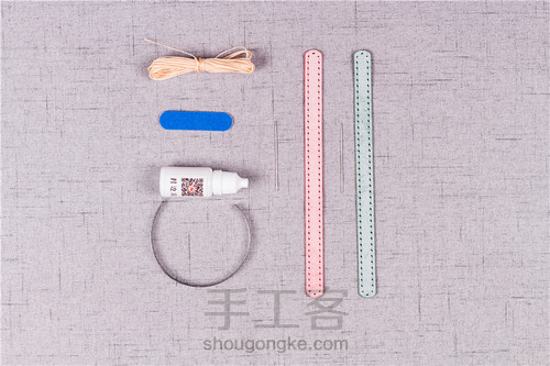 夏日情侣手环制作教程 第1步