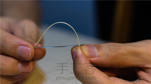 夏日情侣手环制作教程 第3步