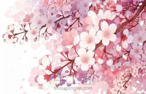 樱花绘画教程 第14步