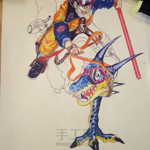 马克笔手绘 第4步