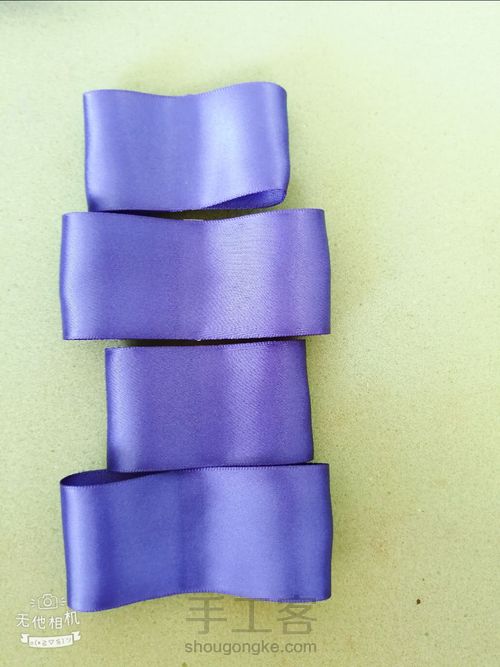 lolita洛丽塔手工发带制作 第4步