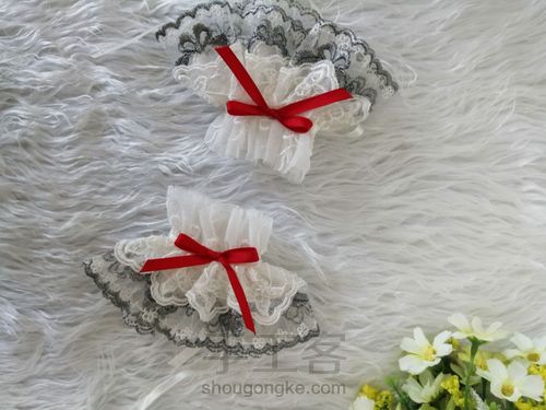 ，lolita洛丽塔基础手袖过程 第4步