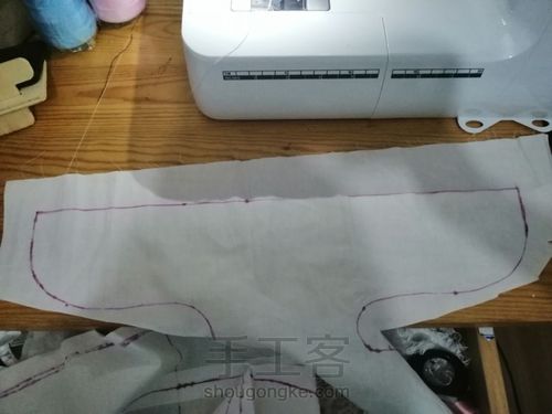 BJD娃娃娃衣古装教程 第10步