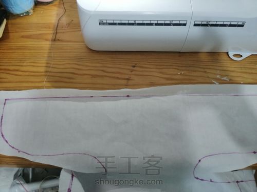 BJD娃娃娃衣古装教程 第11步