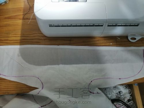 BJD娃娃娃衣古装教程 第15步