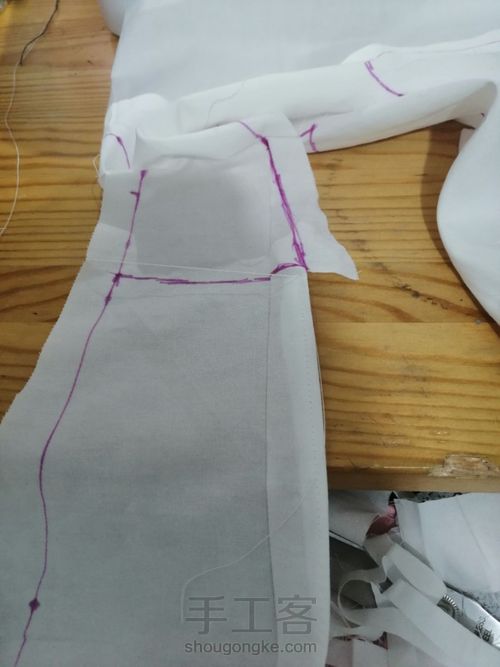 BJD娃娃娃衣古装教程 第26步