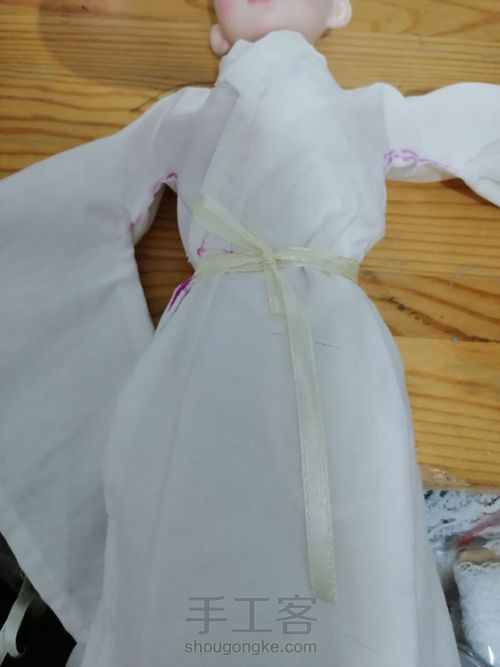 BJD娃娃娃衣古装教程 第49步