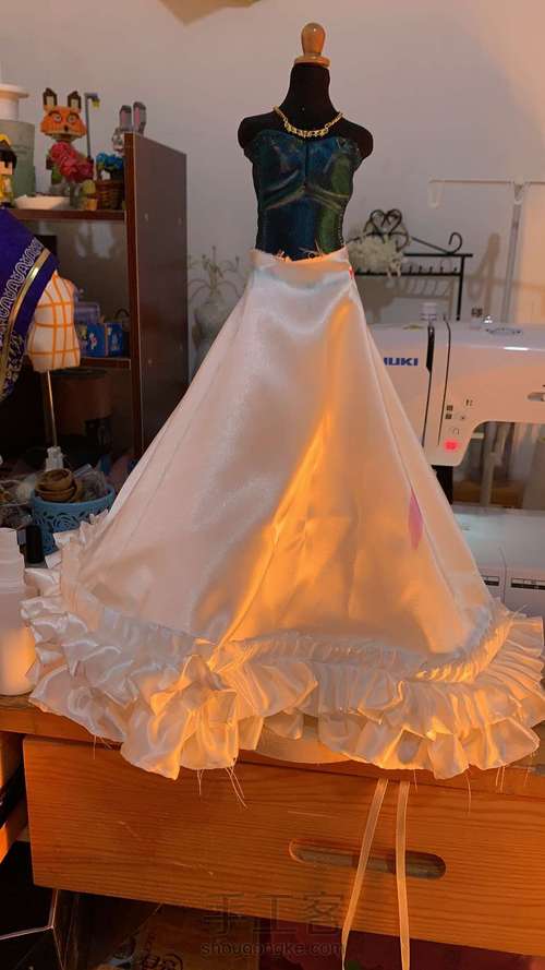 BJD娃娃欧式复古宫廷娃衣 第18步