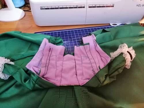 BJD娃娃欧式复古宫廷娃衣 第70步