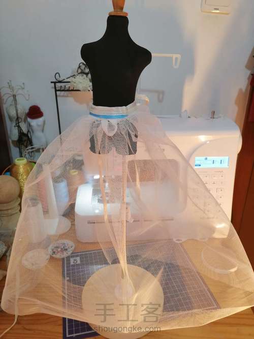 BJD娃娃欧式复古宫廷娃衣 第33步