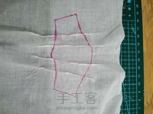 【原创娃衣】僵尸新娘——小布BJD娃衣 第13步