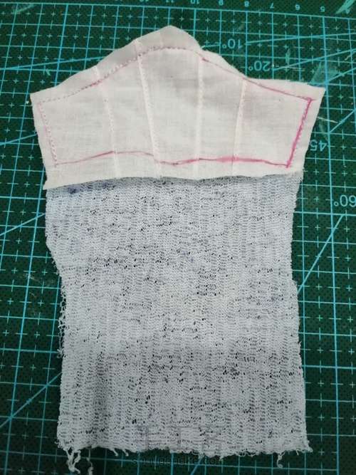 【原创娃衣】僵尸新娘——小布BJD娃衣 第27步