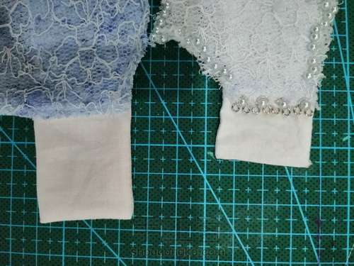 【原创娃衣】僵尸新娘——小布BJD娃衣 第42步