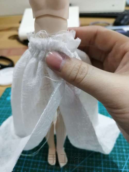 【原创娃衣】僵尸新娘——小布BJD娃衣 第52步