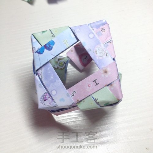 镂空正方体 第13步