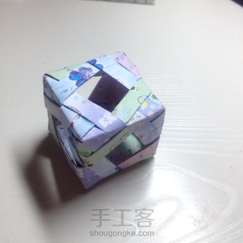 镂空正方体 第18步
