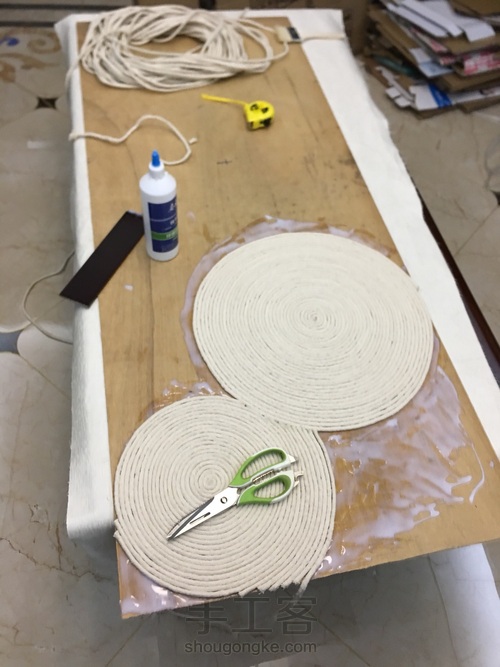 立体挂画 九鱼图 第2步