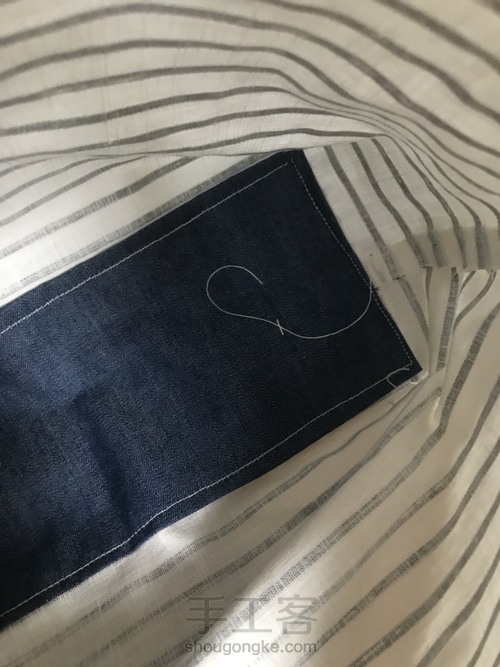 夏日清新小布包 第3步