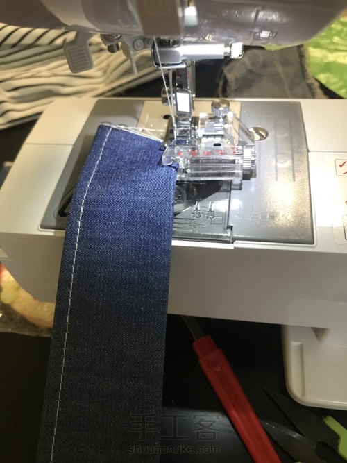 夏日清新小布包 第6步