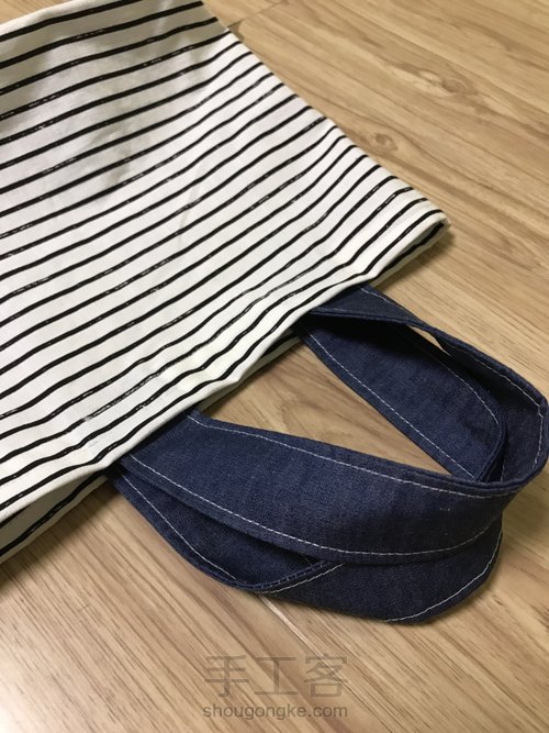 夏日清新小布包 第13步