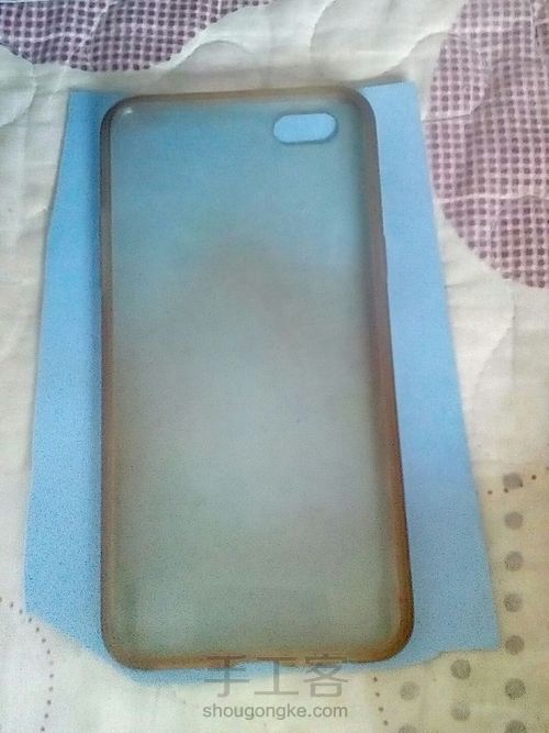 碎花手机壳 第1步