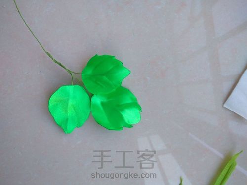缎带烧花 玫瑰 第16步