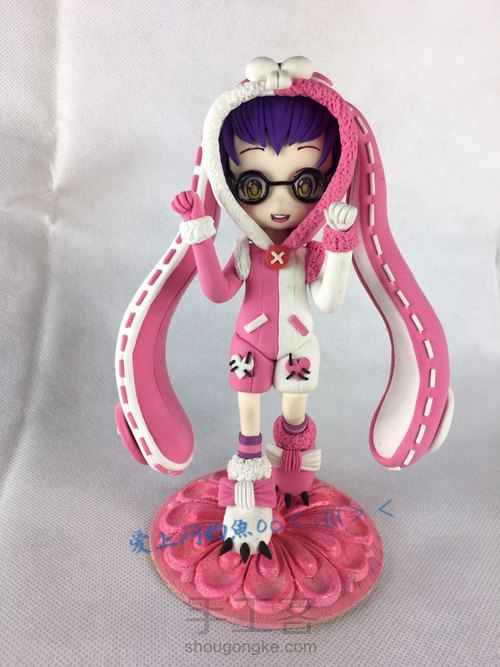 超轻粘土王者荣耀安琪拉玩偶对对碰教程。。 第1步