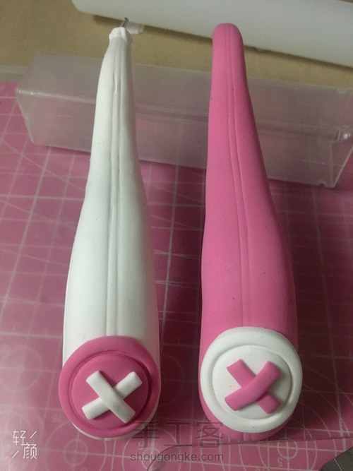 超轻粘土王者荣耀安琪拉玩偶对对碰教程。。 第36步