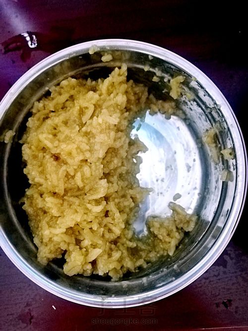 粽叶糯米糕 第2步