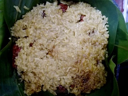 粽叶糯米糕 第5步