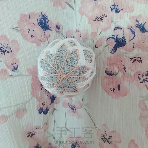 樱花手鞠球 第6步
