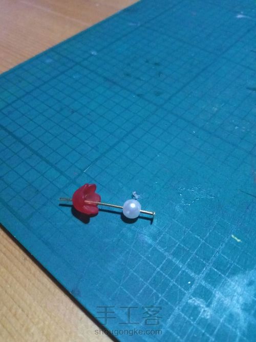 【原创】红花漫天步摇 第4步