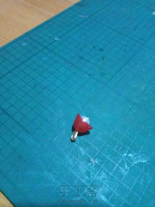 【原创】红花漫天步摇 第7步