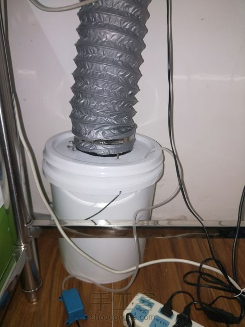 DIY防尘箱集尘排尘水过滤系统，效果很不错 第15步