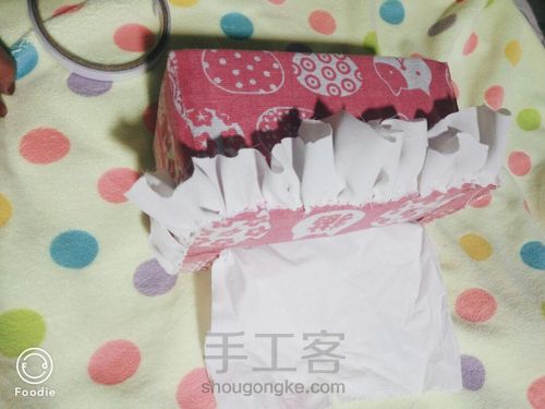 快递盒变身为抽纸盒 第16步