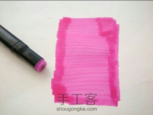 马克笔画星空 第1步