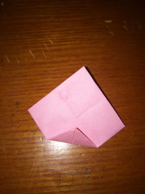 立体桃心 第8步