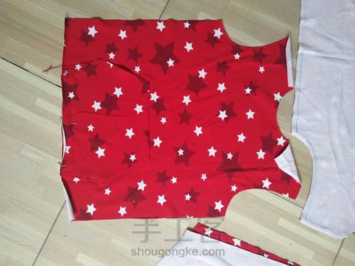 薄毛圈卫衣 第2步