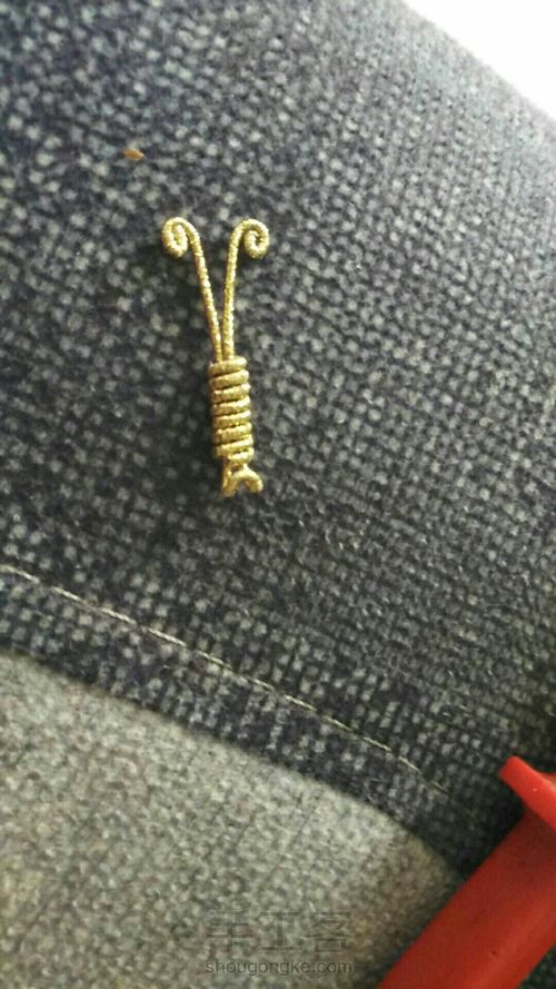 卷针蝴蝶身体 第5步
