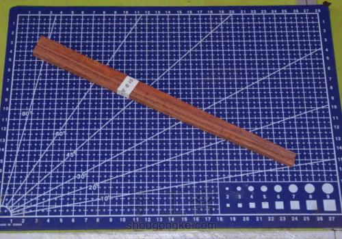 第二十二木作之筷子 第2步